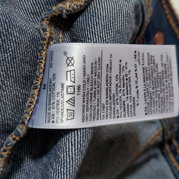 Old Navy Demin Button Down Jean Jacket M - Picture 4 of 6